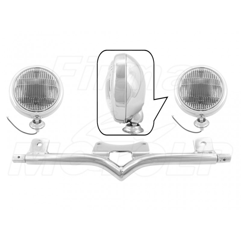 STELAŻ Z LAMPAMI LIGHTBARAMI KAWASAKI VN 1700 VN1700 VULCAN CLASSIC HOMOLOGACJA E4, 02B - PRZECIWMGŁOWE