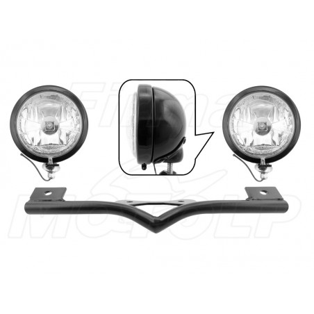 STELAŻ Z LAMPAMI LIGHTBARAMI HONDA VTX 1300 VTX1300 CX FURY HOMOLOGACJA E4 - HR