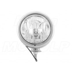 REFLEKTORY LIGHTBARY LAMPY PRZÓD 4 CALE CHROM HOMOLOGACJA E9 HR - HALOGENOWE DROGOWE