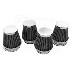 TUNING CHROMOWANY FILTR STOŻKOWY FILTRY STOŻKOWE 60MM 60 MM 60-MM