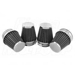 TUNING CHROMOWANY FILTR STOŻKOWY FILTRY STOŻKOWE 60MM 60 MM 60-MM