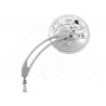 LUSTRA LUSTERKA CHROM CZASZKA METAL HARLEY DAVIDSON HD 8MM