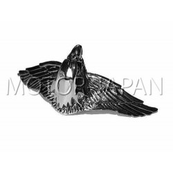 CHROMOWANY OZDOBNY ORNAMENT NA DASZEK 4,5 CALA