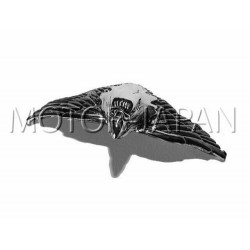 CHROMOWANY OZDOBNY ORNAMENT NA DASZEK 4,5 CALA