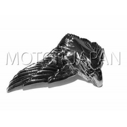 CHROMOWANY OZDOBNY ORNAMENT NA DASZEK 4,5 CALA