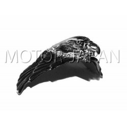 CHROMOWANY OZDOBNY ORNAMENT NA DASZEK 4,5 CALA