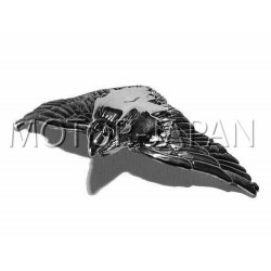 CHROMOWANY OZDOBNY ORNAMENT NA DASZEK 4,5 CALA