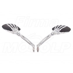 LUSTERKA CHROM YAMAHA XVS 125 250 DRAG STAR