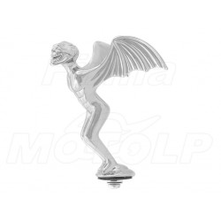 ORNAMENT STATUETKA CHROM DIABEŁ NA BŁOTNIK - CHOPPER DRAG CRUISER KLASYK