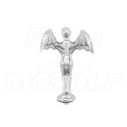 ORNAMENT STATUETKA CHROM DIABEŁ NA BŁOTNIK - CHOPPER DRAG CRUISER KLASYK