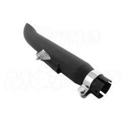 TŁUMIK RURA WYDECHOWA CZARNY MAT - CHOPPER DRAG KLASYK