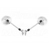 LUSTERKA CHROM KAWASAKI EN 500 VN 500 800 900 VULCAN HOMOLOGACJA E9