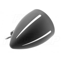 PRZEDNIA LAMPA PRZÓD REFLEKTOR 7 CALI CZARNY MAT ALUMINIUM HOMOLOGACJA E4