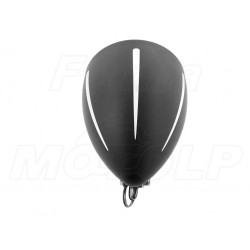 PRZEDNIA LAMPA PRZÓD REFLEKTOR 7 CALI CZARNY MAT ALUMINIUM HOMOLOGACJA E4