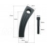 MOCOWANIA UCHWYTY RISERY KIEROWNICY CAL 25,4MM HARLEY DAVIDSON HD