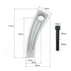 MOCOWANIA UCHWYTY RISERY KIEROWNICY CAL 25,4MM HARLEY DAVIDSON HD