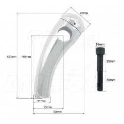 MOCOWANIA UCHWYTY RISERY KIEROWNICY CAL 25,4MM HONDA VTX 1300 1800