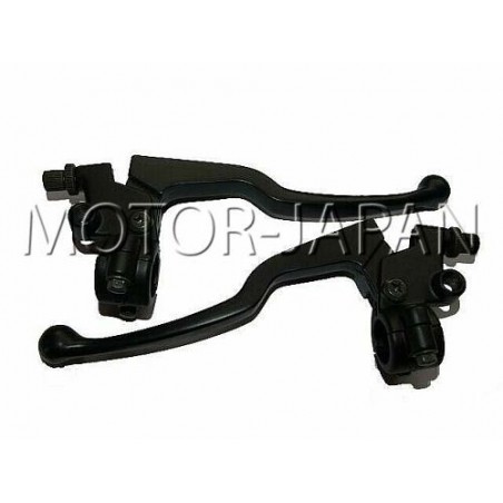 ZESTAW DZWIGNI UCHWYTY KLAMKI SPRZEGLA HAMULCA KPL