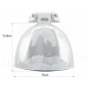 REFLEKTOR LIGHTBAR LAMPA PRZÓD PODWÓJNA CHROM HOMOLOGACJA E11