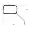 LUSTRA LUSTERKA CHROM SUZUKI C1800 R C109R VZR VZ 800 INTRUDER HOMOLOGACJA E9