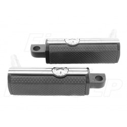 PODNÓŻKI KIEROWCY HARLEY DAVIDSON HD CHROM SREBRNE 1200 883