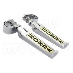 METALOWE CHROMOWANE PODNÓŻKI SPACERÓWKI NA GMOLE 25MM - 32MM HONDA