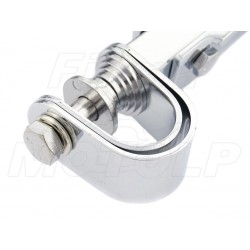 METALOWE CHROMOWANE PODNÓŻKI SPACERÓWKI NA GMOLE 25MM - 32MM HONDA