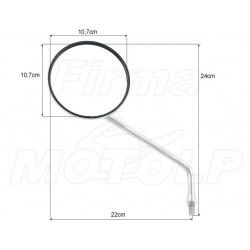LUSTRA LUSTERKA CHROM HONDA CMX 125 REBEL VT 125 SHADOW HOMOLOGACJA E9
