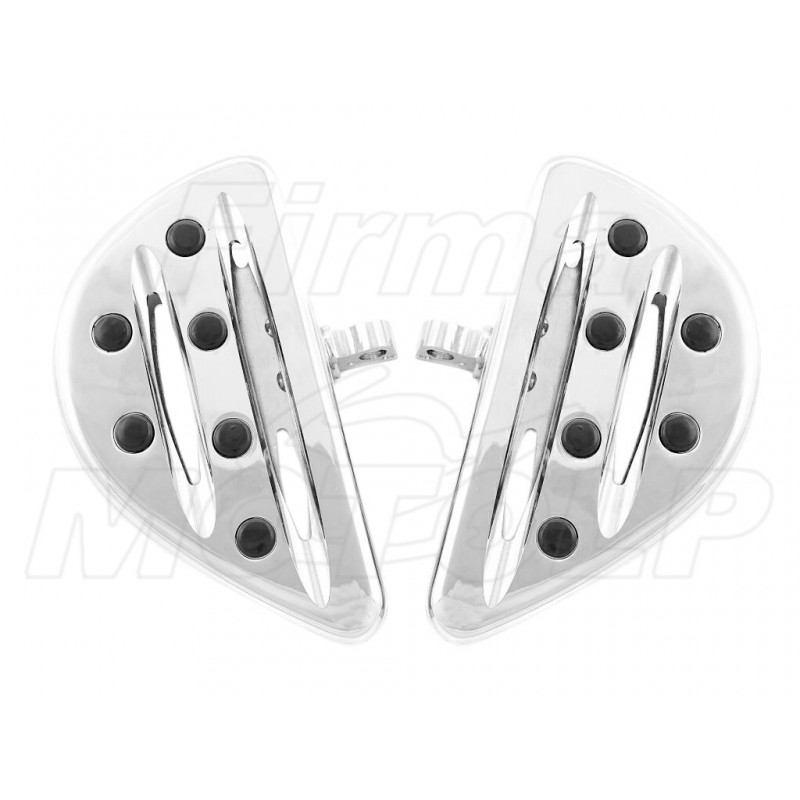 PODNÓŻKI KIEROWCY HARLEY DAVIDSON HD CHROM SREBRNE 1200 883