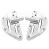 PODNÓŻKI KIEROWCY HARLEY DAVIDSON HD CHROM SREBRNE 1200 883