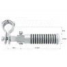 PODNÓŻKI SPACERÓWKI NA GMOLE HONDA VT 500 600 750 1000 1100 C C2 C4 C5 SHADOW