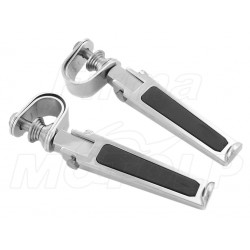 PODNÓŻKI SPACERÓWKI CHROM METAL NA GMOLE 25-32 MM