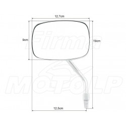 LUSTRA LUSTERKA YAMAHA XV 700 750 1000 1100 VIRAGO HOMOLOGACJA E11