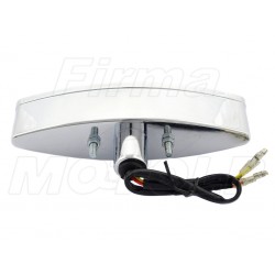 TYLNA LAMPA TYŁ LED BIAŁA CHROM HOMOLOGACJA E11