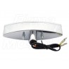 TYLNA LAMPA TYŁ LED BIAŁA CHROM HOMOLOGACJA E11