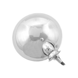 REFLEKTORY LIGHTBARY LAMPY PRZÓD 4,5 CALA CHROM METAL HOMOLOGACJA E13 - HR