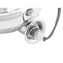 REFLEKTORY LIGHTBARY LAMPY PRZÓD 4,5 CALA CHROM METAL HOMOLOGACJA E13 - HR