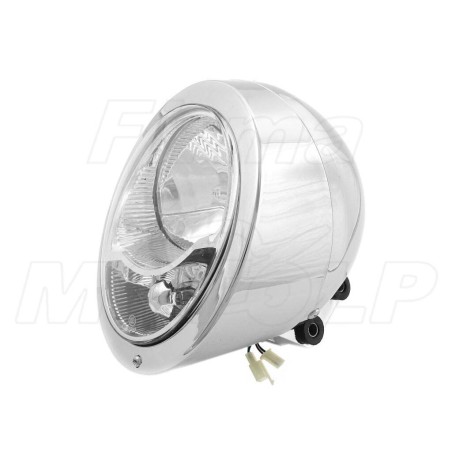 REFLEKTOR LIGHTBAR LAMPA PRZÓD CHROM CUSTOM DRAG CHOPPER KLASYK