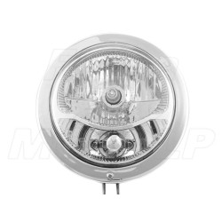 REFLEKTOR LIGHTBAR LAMPA PRZÓD CHROM CUSTOM DRAG CHOPPER KLASYK