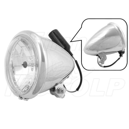 REFLEKTOR LIGHTBAR LAMPA PRZÓD CHROM METAL DOLNE MOCOWANIE