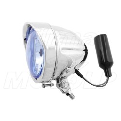 REFLEKTORY LIGHTBARY LAMPY PRZÓD 4,5 CALA CHROM METAL H4