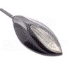 LUSTRA LUSTERKA Z KIERUNKAMI LED CARBON M10 10MM HOMOLOGACJA E9