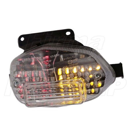 TYLNA LAMPA TYŁ LED Z KIERUNKAMI SUZUKI GSXR GSX-R 600 750 1000 GSX 1400 ROK PRODUKCJI 2000 - 2004 HOMOLOGACJA