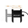 METALOWY UCHWYT NA TELEFON SMARTFON Z ŁADOWARKĄ USB QC NA KIEROWNICĘ LUB ŚRUBĘ