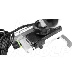 METALOWY UCHWYT NA TELEFON SMARTFON Z ŁADOWARKĄ USB QC NA KIEROWNICĘ LUB ŚRUBĘ