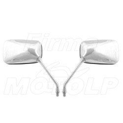 LUSTRA LUSTERKA CHROM METAL M10 10MM CHOPPER DRAG CRUISER KLASYK HOMOLOGACJA E9