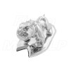 ORNAMENT NA BŁOTNIK METAL CHROM BULDOG PIES BULLDOG - CHOPPER DRAG CRUISER KLASYK