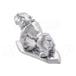 ORNAMENT NA BŁOTNIK METAL CHROM BULDOG PIES BULLDOG - CHOPPER DRAG CRUISER KLASYK