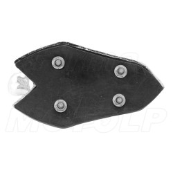 ORNAMENT NA BŁOTNIK METAL CHROM BULDOG PIES BULLDOG - CHOPPER DRAG CRUISER KLASYK