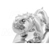 ORNAMENT NA BŁOTNIK METAL CHROM BULDOG PIES BULLDOG - CHOPPER DRAG CRUISER KLASYK